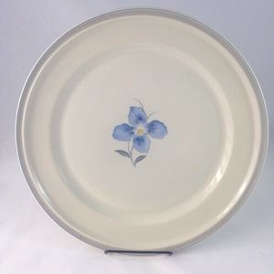 Vtg Rosenthal Selb Winifred Chop Plate Platter Germany Blue Flowers 13"